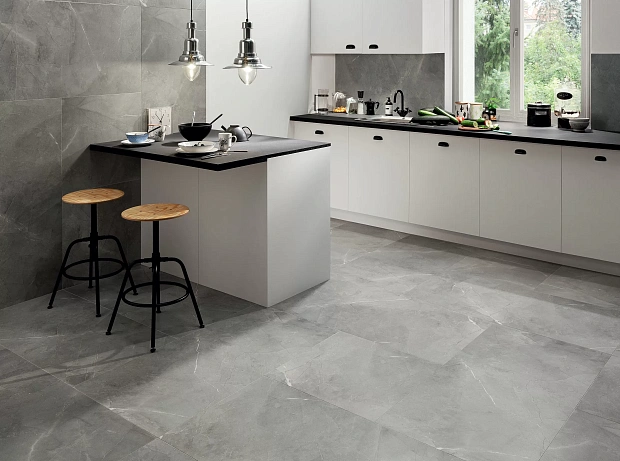 Плитка напольная керамогранит Remos grey Mat