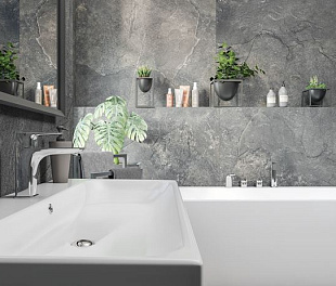 Плитка напольная керамогранит Grand Cave grey STR