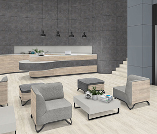 Ламинат EPL153 Дуб Азгил белый