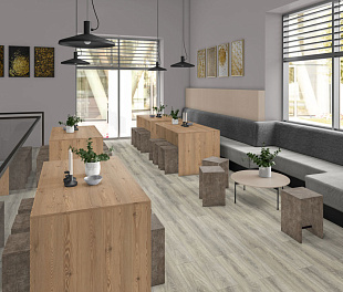 Ламинат EPL036 Дуб Бардолино серый